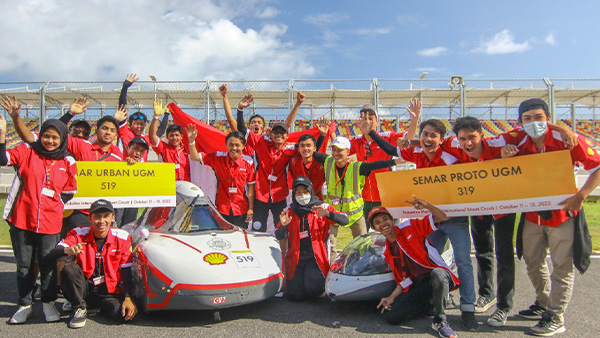 Mantap! Tim Mahasiswa Indonesia Dominasi Penghargaan Shell Eco-marathon 2022 di Mandalika