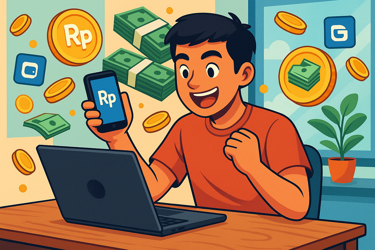 Aplikasi Penghasil Uang 2025 Membayar Saldo DANA Cek di Sini