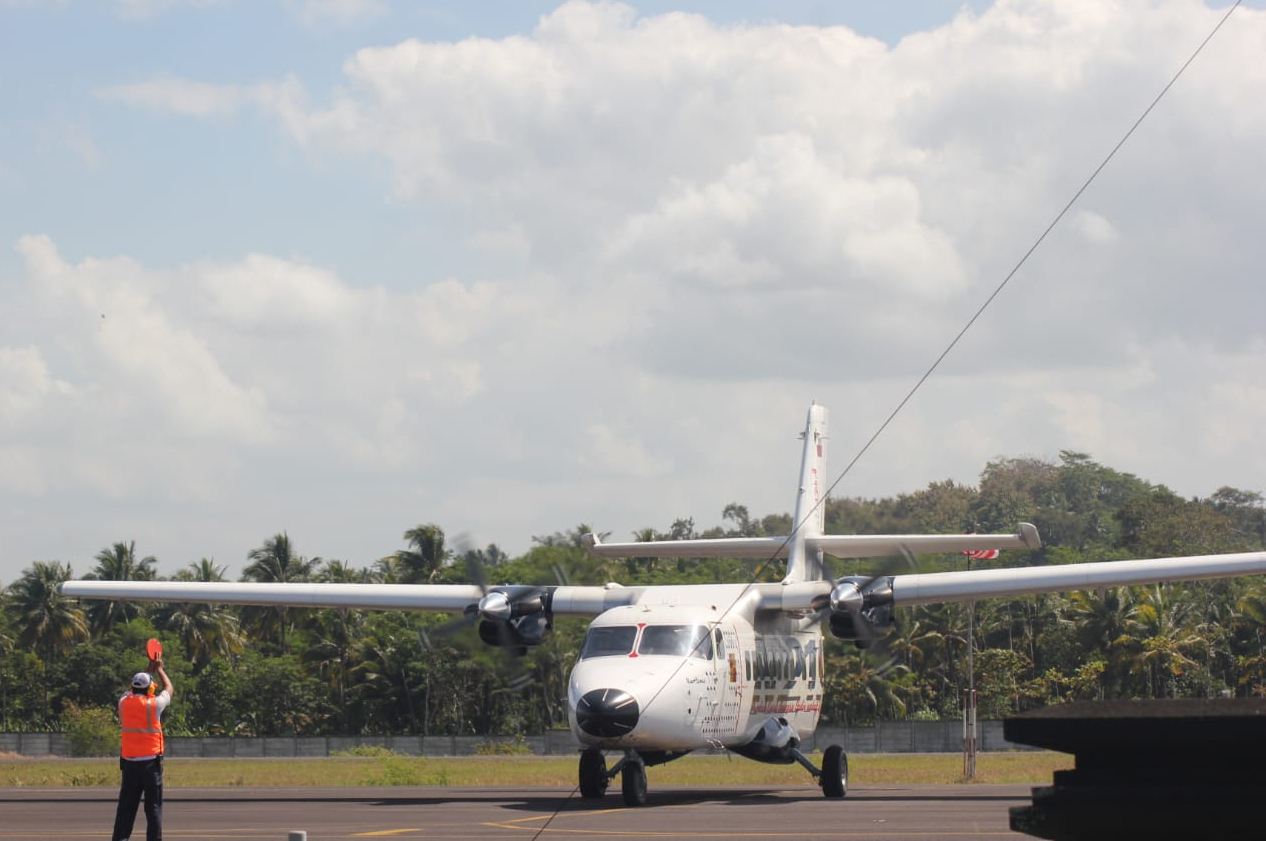 KEREN, Bandara Nusawiru Pangandaran Segera Terkoneksi Bandara Kertajati, Perjalanan Wisata Makin Gampang