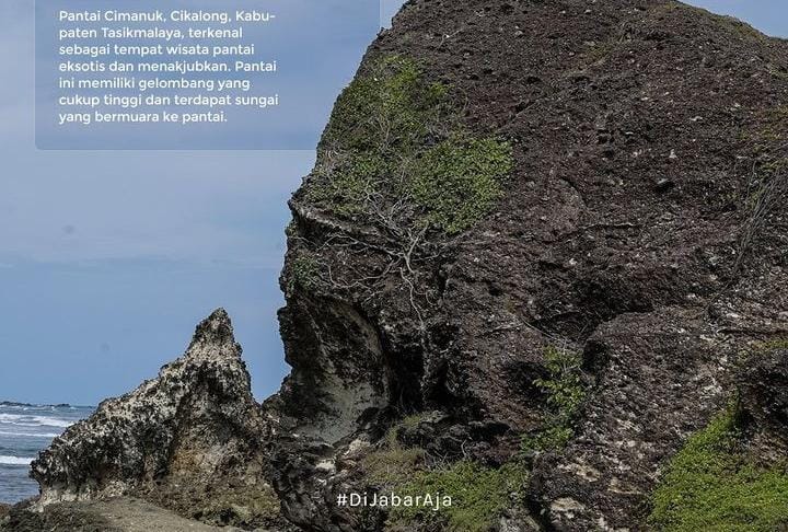 INDAHNYA Pemandangan 5 Wisata Pantai Favorit di Jawa Barat, Salah Satunya Ada Pantai Cimanuk di Tasikmalaya