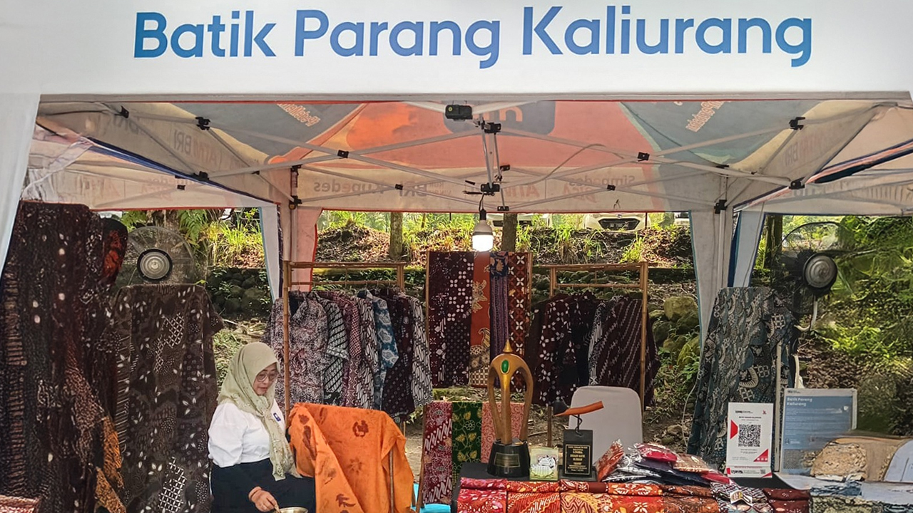Sinergi BRI dengan UMKM Lokal, Batik Parang Kaliurang Jadi Unggulan