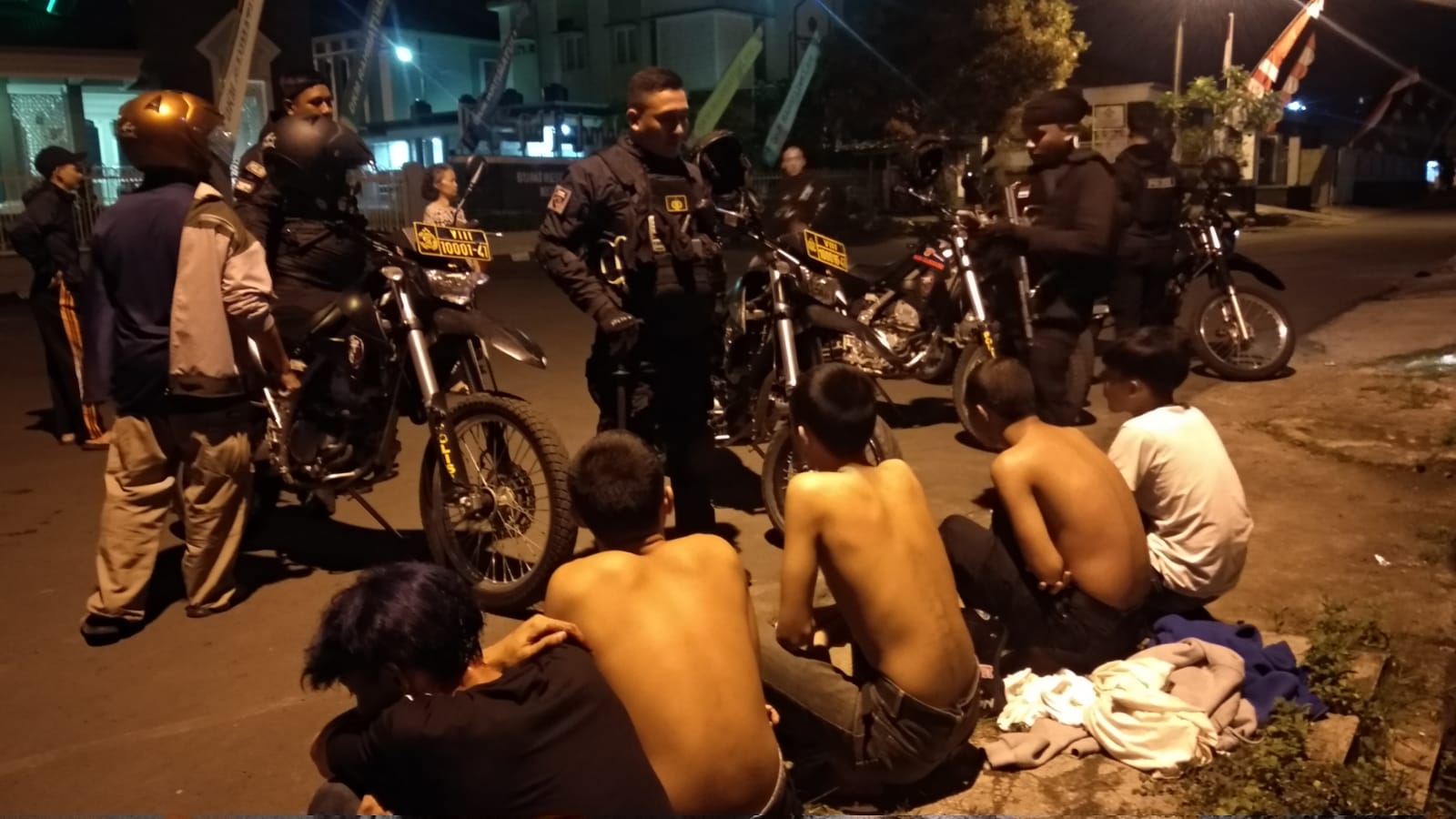 Belasan Remaja Diduga Anggota Geng Motor Tasikmalaya Gagal Tawuran karena Keburu Diciduk Polisi