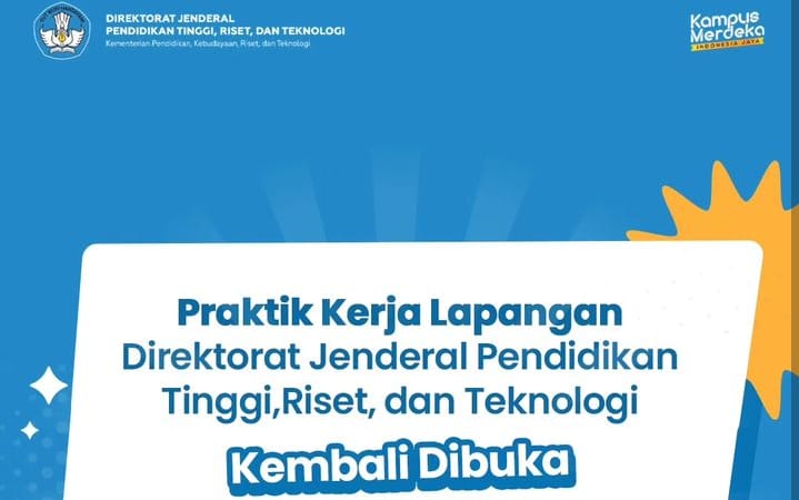 Program Magang Mahasiswa, Ini Persyaratan Administratif Praktik Kerja Lapangan Ditjen Diktiristek, Yuk Daftar!