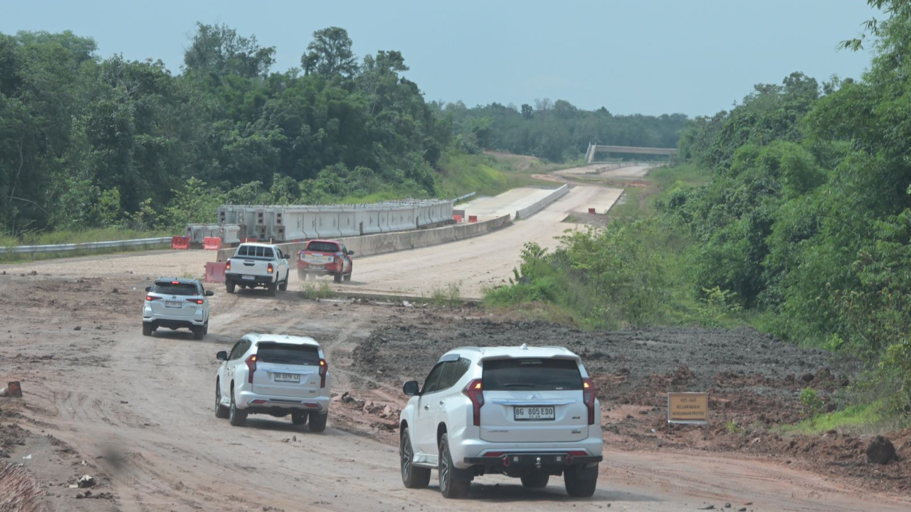 Tol Palembang - Betung Rampung Tahun Depan, Tingkatkan Perekonomian di Pulau Sumatera