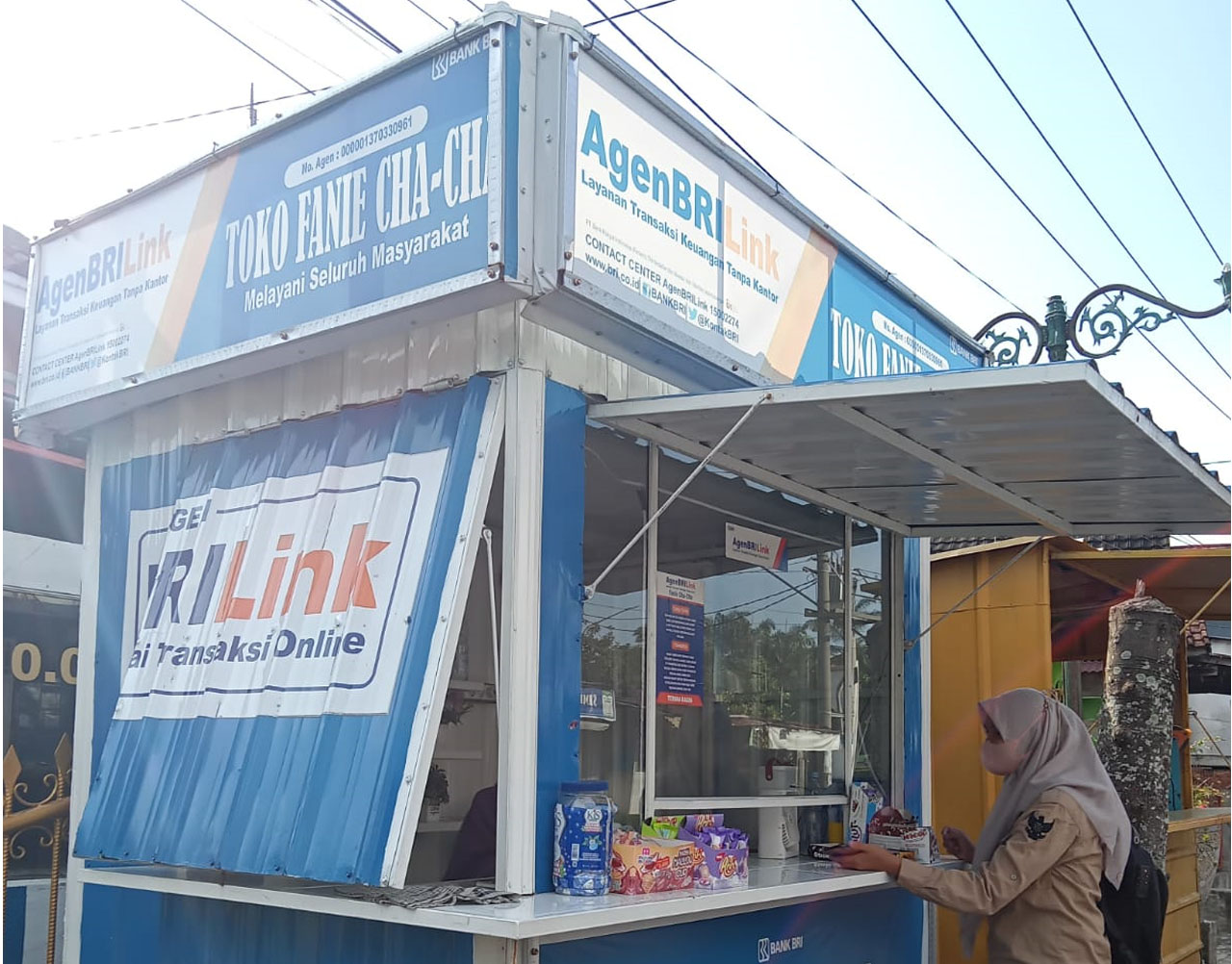 Transfer Mudah Setor Murah, BRILink Permudah Masyarakat Prabumulih Setor-Tarik Tunai