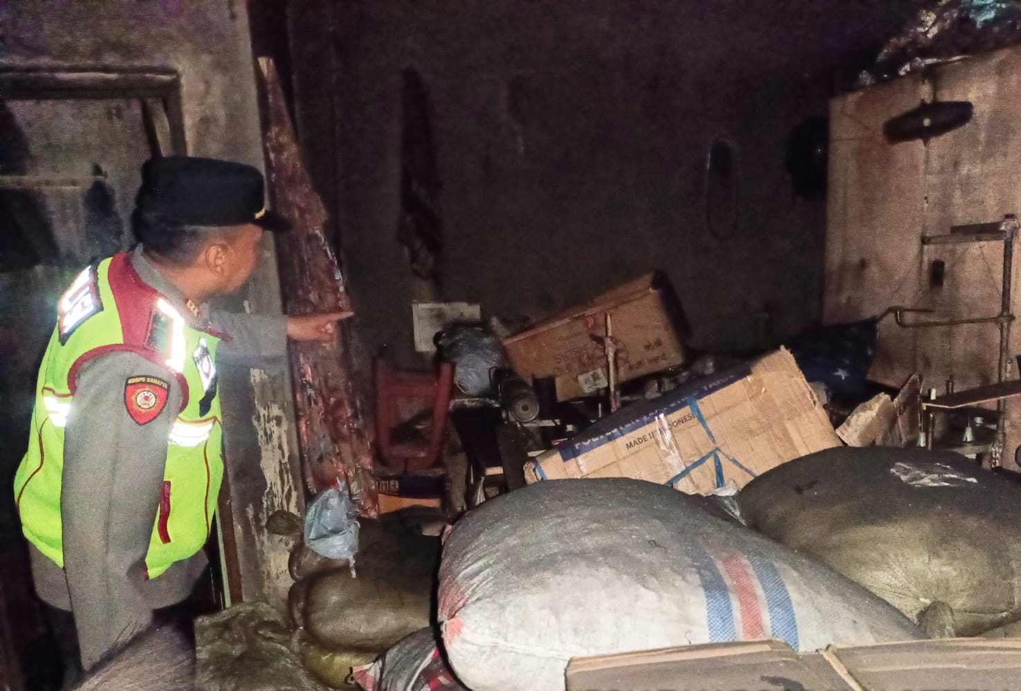 Ruko Benang dan Alat Menjahit di Jalan Letjen Mashudi Kota Tasikmalaya Kebakaran, Kerugian Ratusan Juta Rupiah