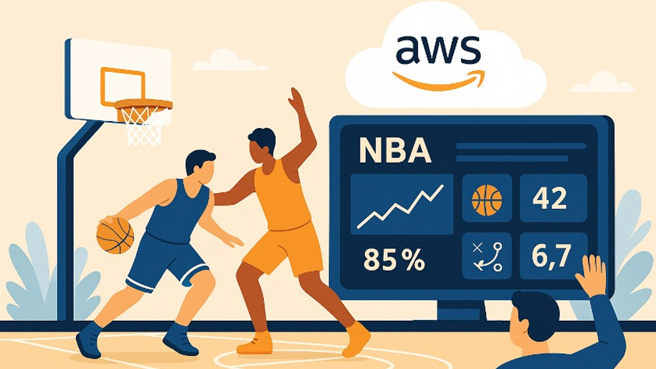 AWS Bawa AI ke NBA, Nonton Basket Jadi Makin Seru