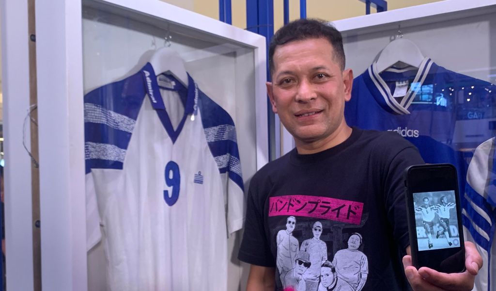 Ini Jersey Persib Juara Perserikatan 1993 yang Melegenda, Dipakai Saat Persib Kalahkan PSM Makassar