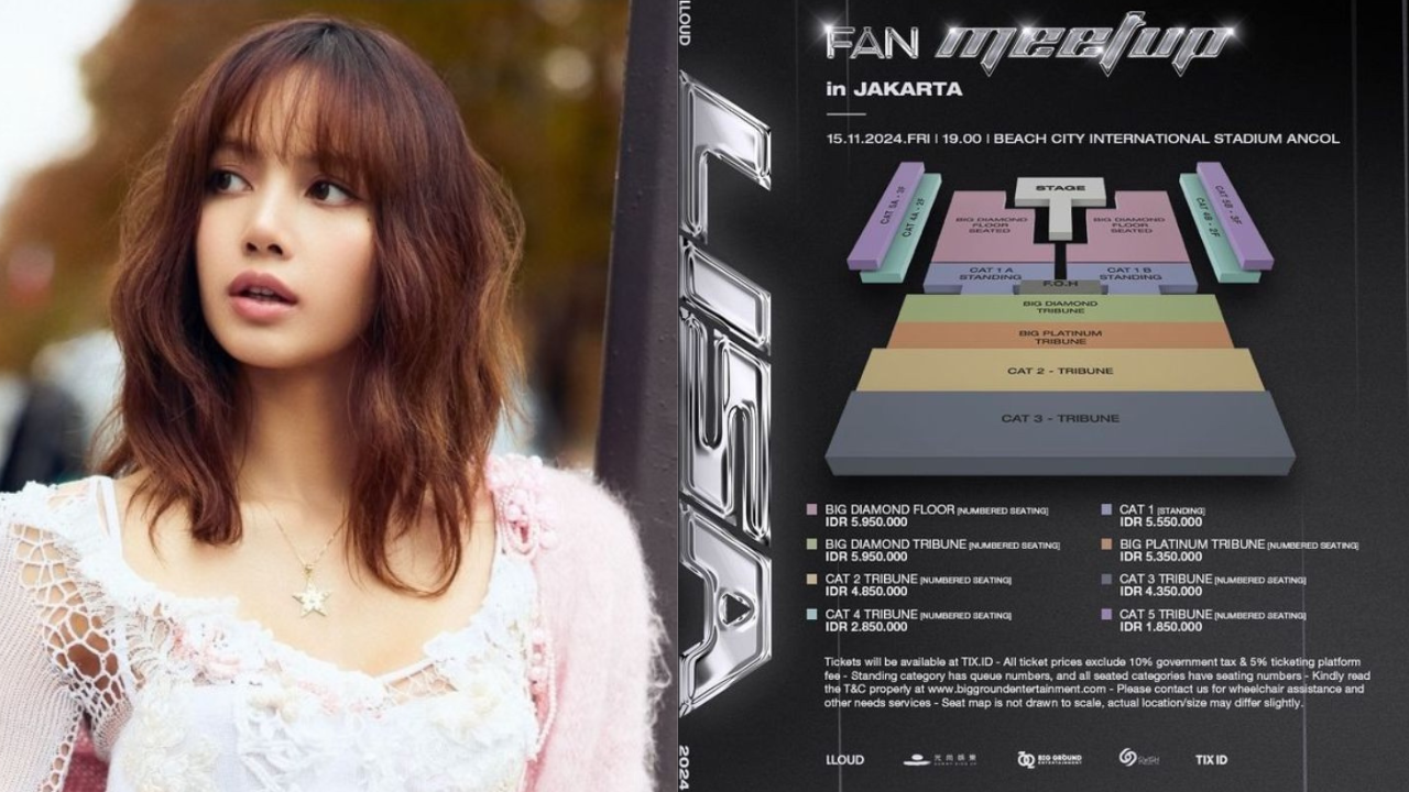 Lisa BLACKPINK akan Menggelar Fan Meetup di Jakarta, Berikut Harga Tiket dan Benefitnya