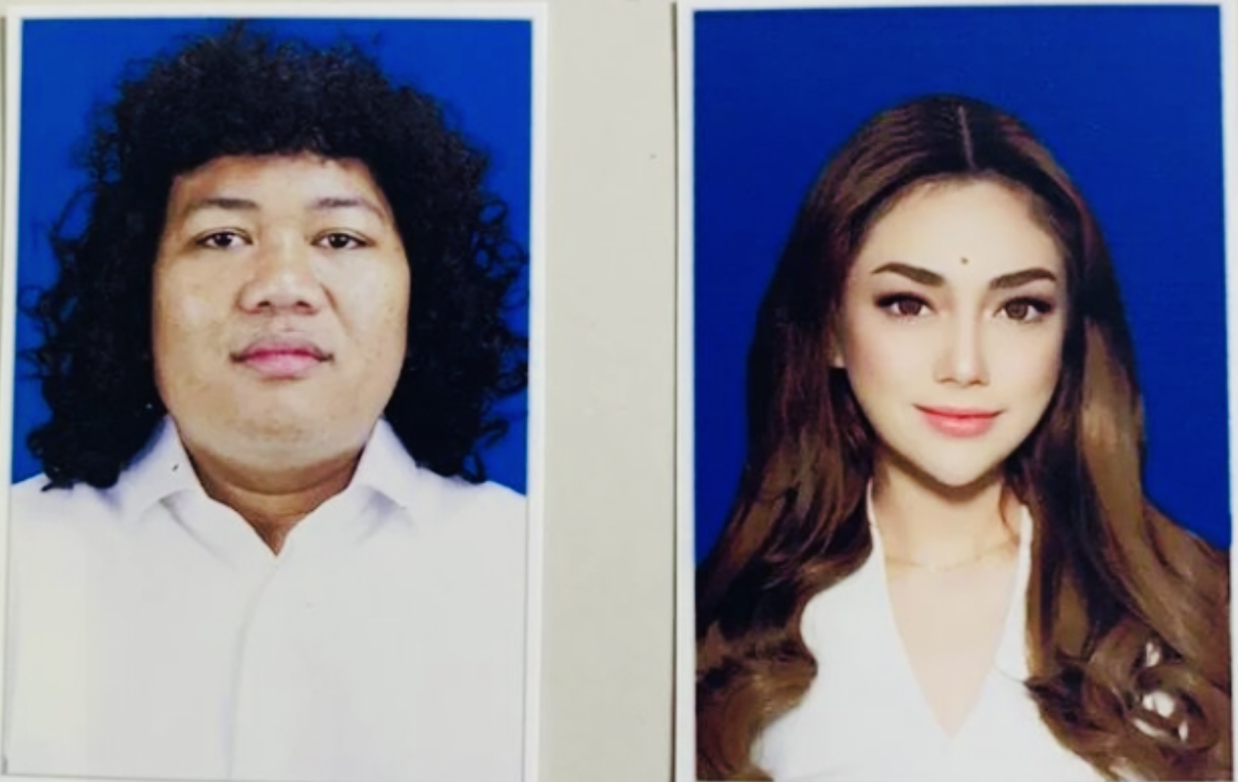 Celine dan Marshel Unggah Foto Berlatar Biru, Apakah Keduanya Siap Menikah ?