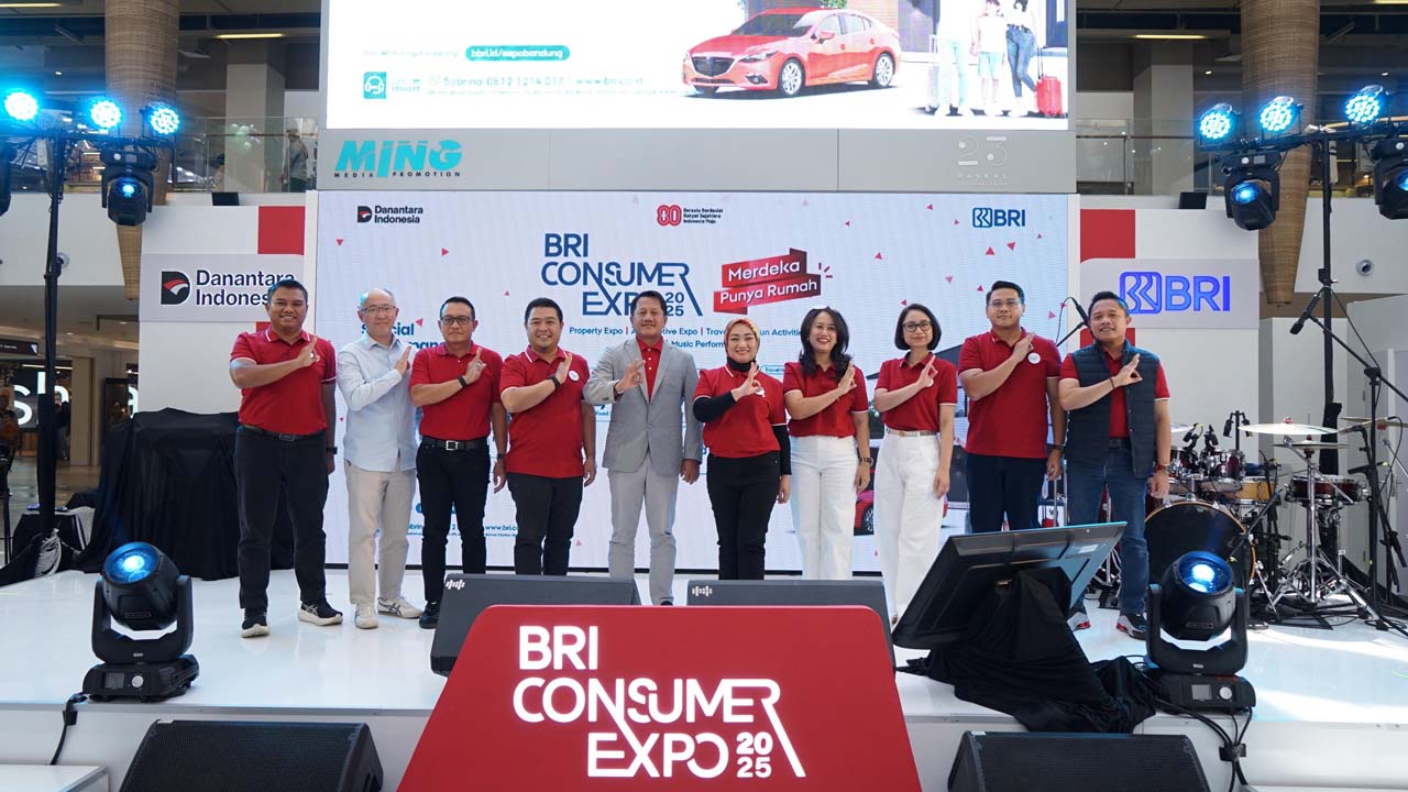 BRI Gelar Consumer Expo 2025 di Bandung, Hadirkan Suku Bunga KPR Ringan Mulai 2,40 Persen