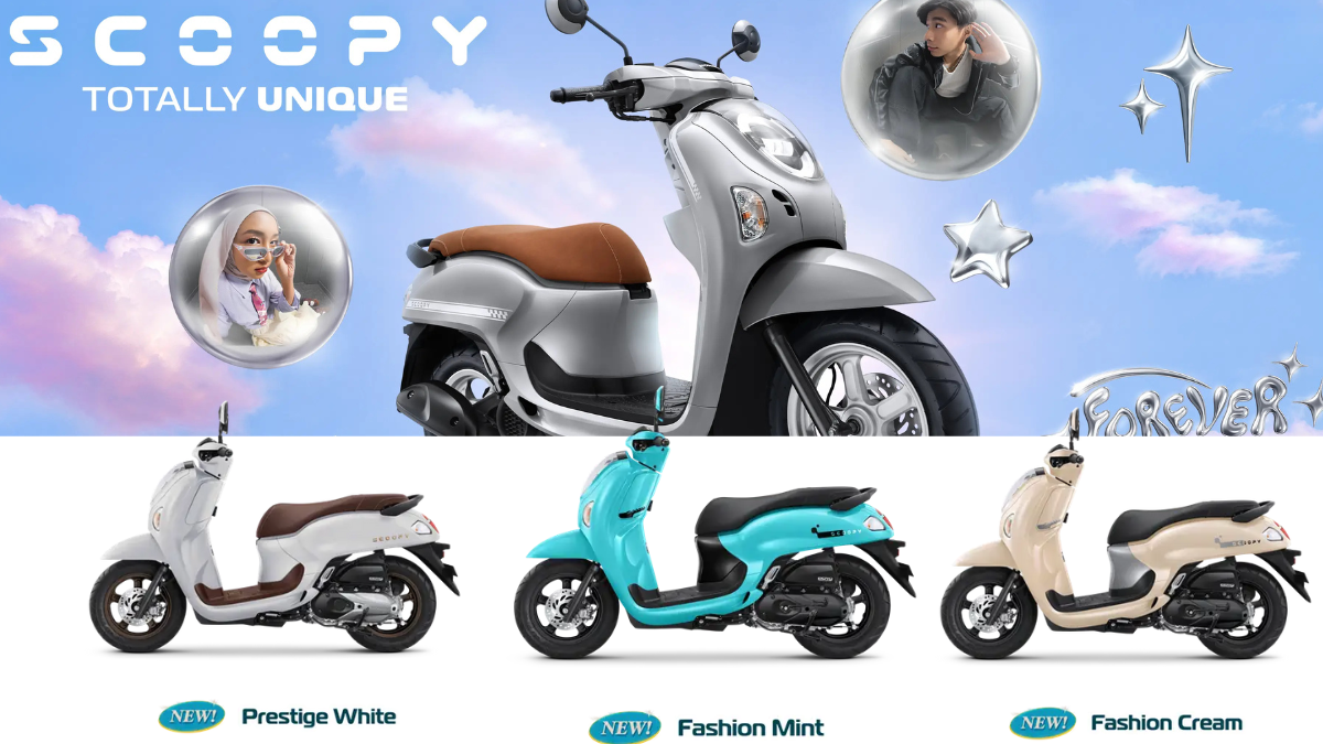 Scoopy Design Retro dan Prestice! Cek Spesifikasi, Harga dan Fitur Lengkapnya Disini