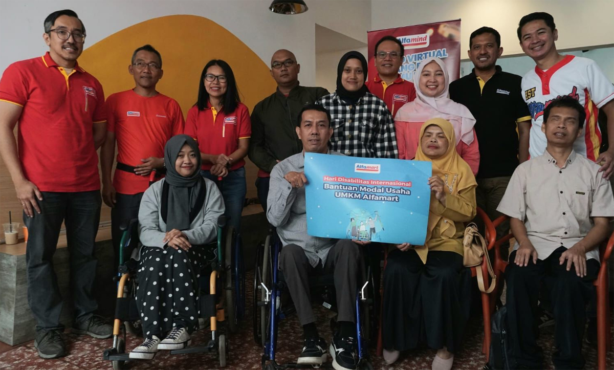 Wujud Perusahaan Inklusi, Alfamart Rangkul 1.265 Disabilitas Menjadi Karyawan