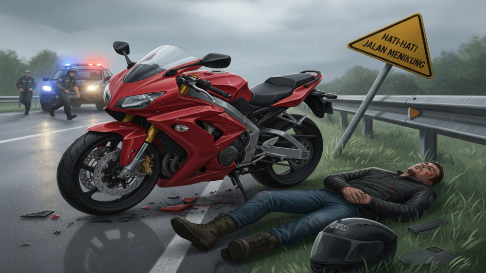 Motor Seruduk Mikrobus, Dua Pelajar Asal Ciamis Meninggal Dunia Kecelakaan di Pagerageung Tasikmalaya