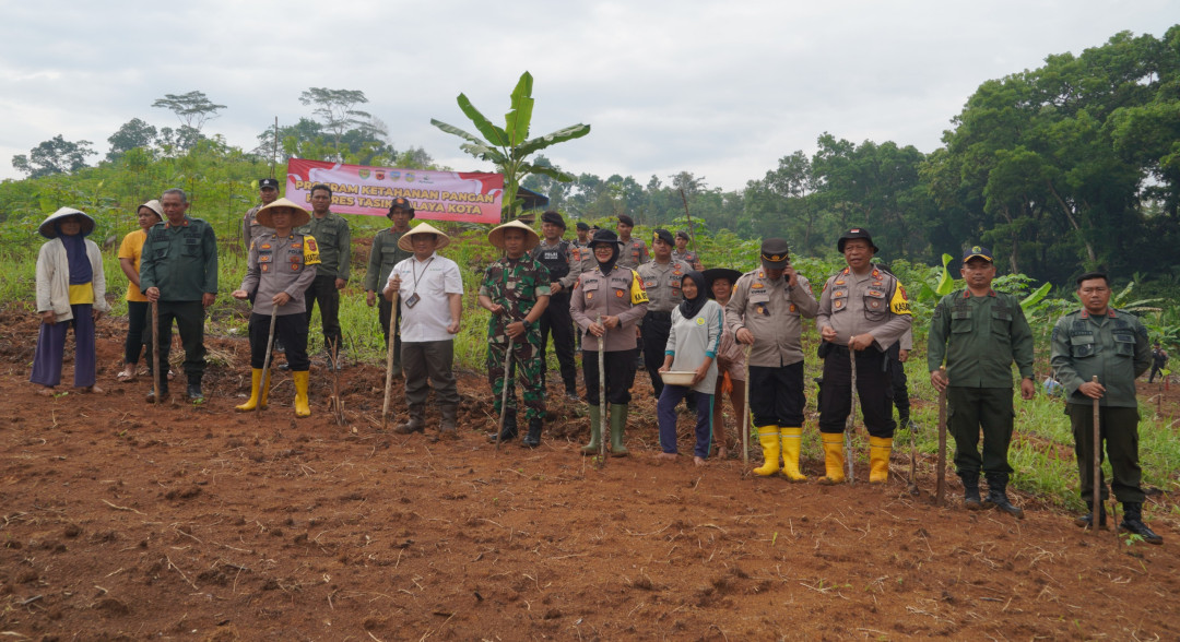 Polres Tasikmalaya Kota Luncurkan Program Ketahanan Pangan, Dukung Asta Cita Presiden Prabowo