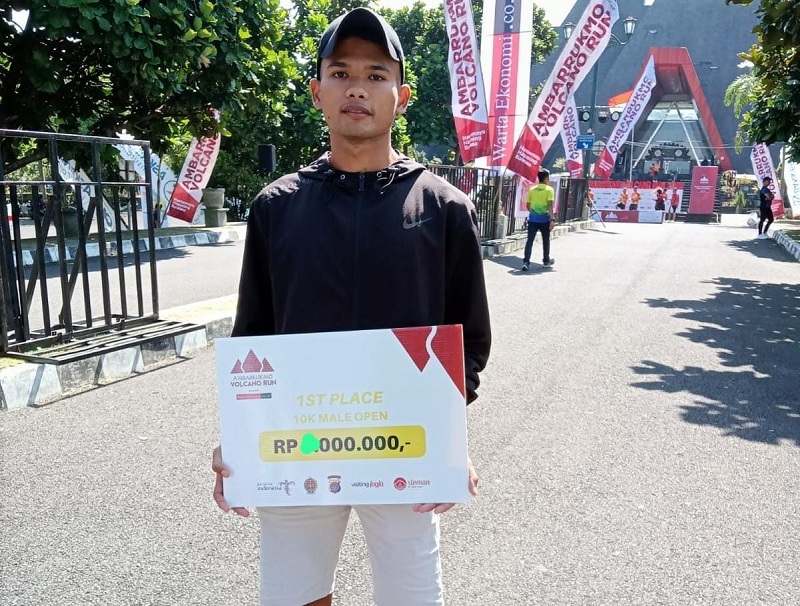 MEMBANGGAKAN, Prajurit Yonif Raider 323 BP Borong Prestasi Lari Marathon