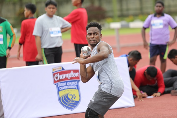 Energen Champion Student Athletics Championships: Pertajam Rekor Tolak Peluru Kualifikasi Papua di Mimika