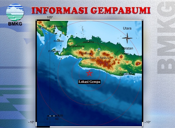 Gempa di Sukabumi Getarannya Terasa ke Tasikmalaya, Rumah dan Jendela Bergoyang, Ini Pengakuan Warga dan BPBD 