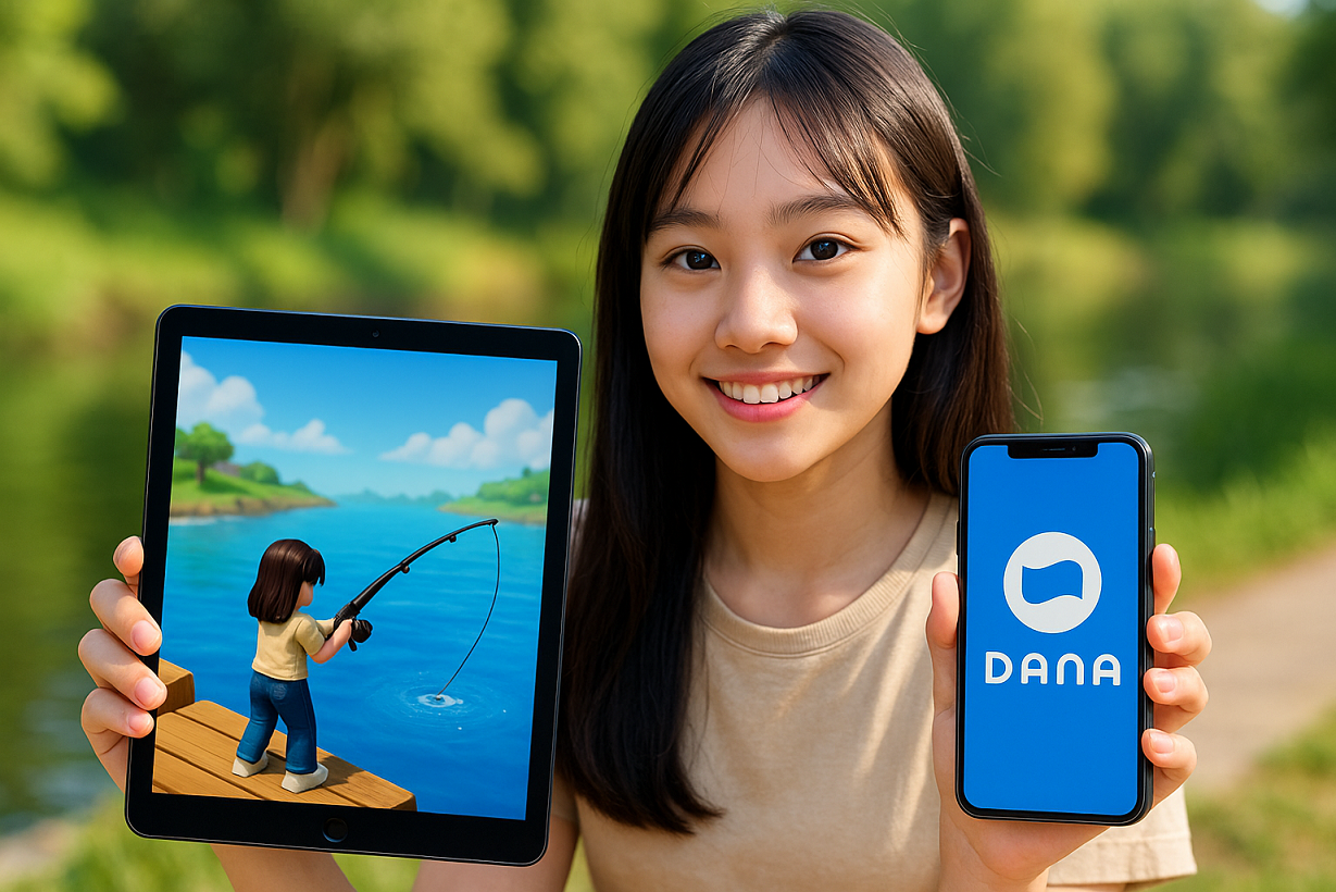 Cara Legal Dapat Saldo DANA Gratis dari Roblox Game Fish It