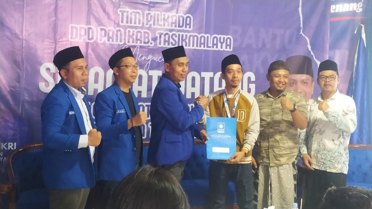 Dede Muksit Aly Incar Kursi Bupati di Pilkada 2024 Kabupaten Tasikmalaya, Resmi Daftar Penjaringan PAN