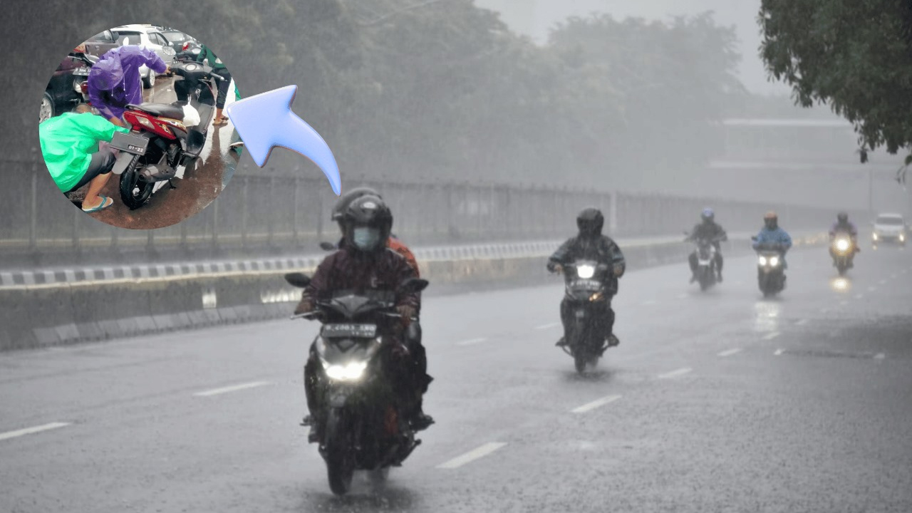 Musim Hujan Tiba, Ini Tips Perawatan Motor agar Aman di Jalan