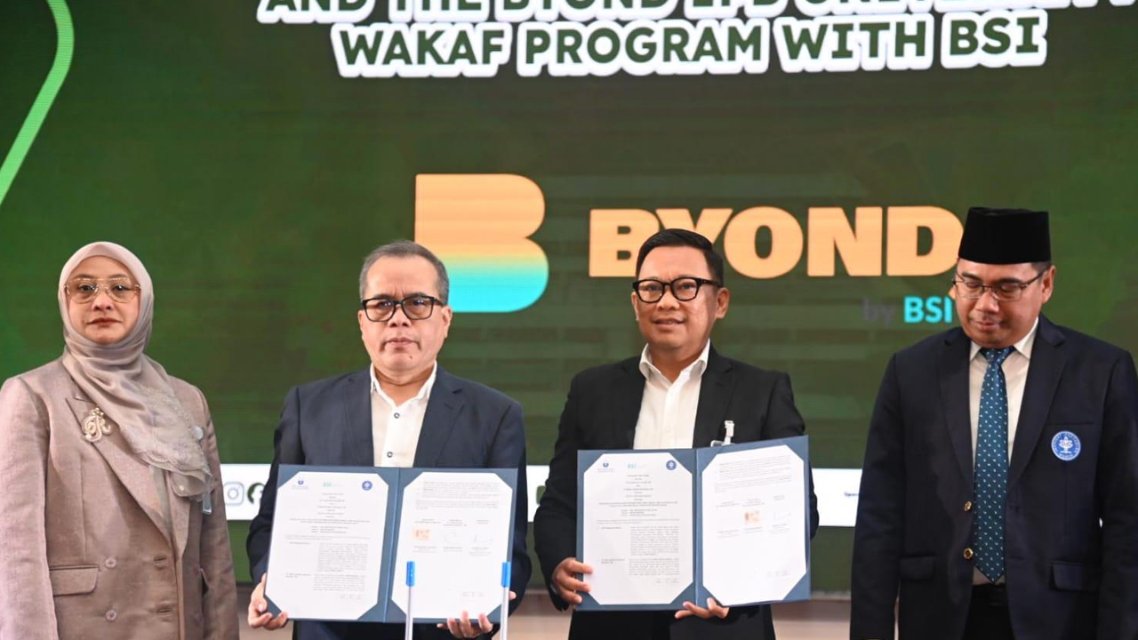 BSI dan IPB Perkuat Wakaf Produktif untuk Perluas Akses Pendidikan Mahasiswa