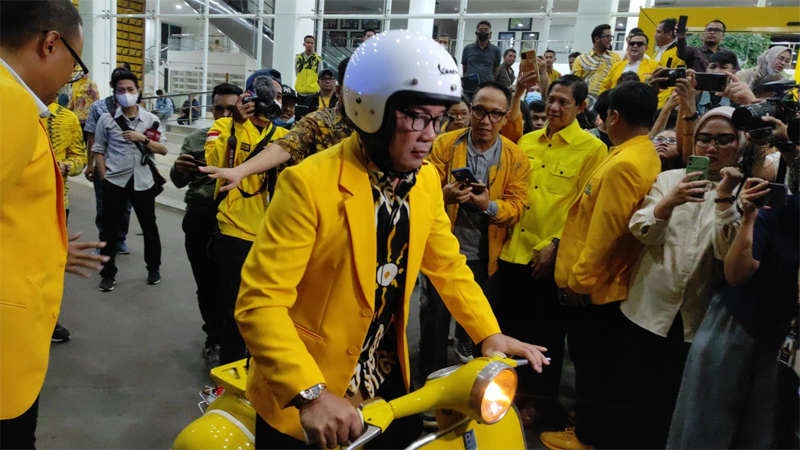 Ridwan Kamil Langsung Jadi Wakil Ketua Umum Partai Golkar dan Co-Chair Badan Pemenangan Pemilu