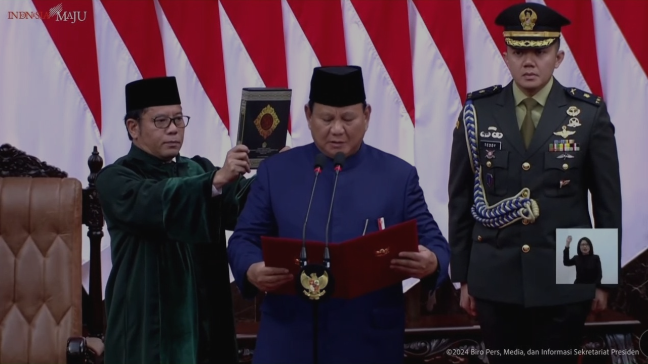 Prabowo Subianto Resmi Menjabat sebagai Presiden Indonesia ke-8. Daftar Program Prioritas Pemerintahan Prabowo