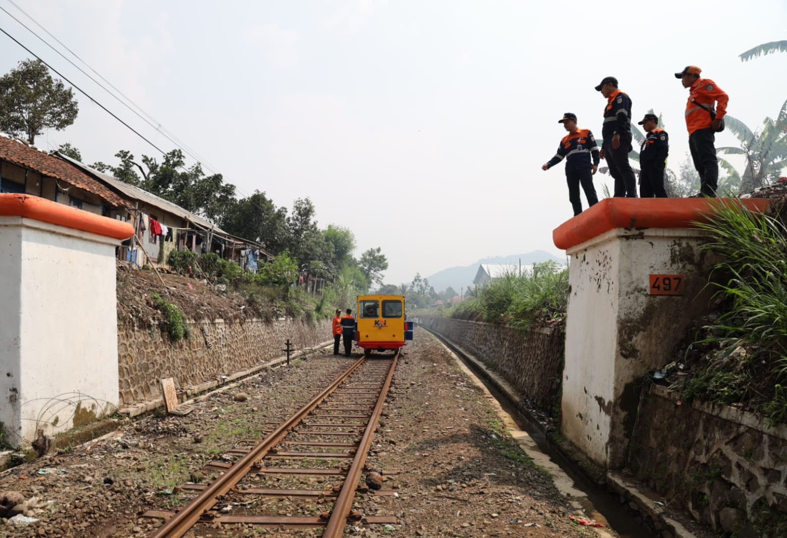 Hadapi Musim Hujan, Daop 2 Bandung Siagakan AMUS dan Pantau Titik Rawan