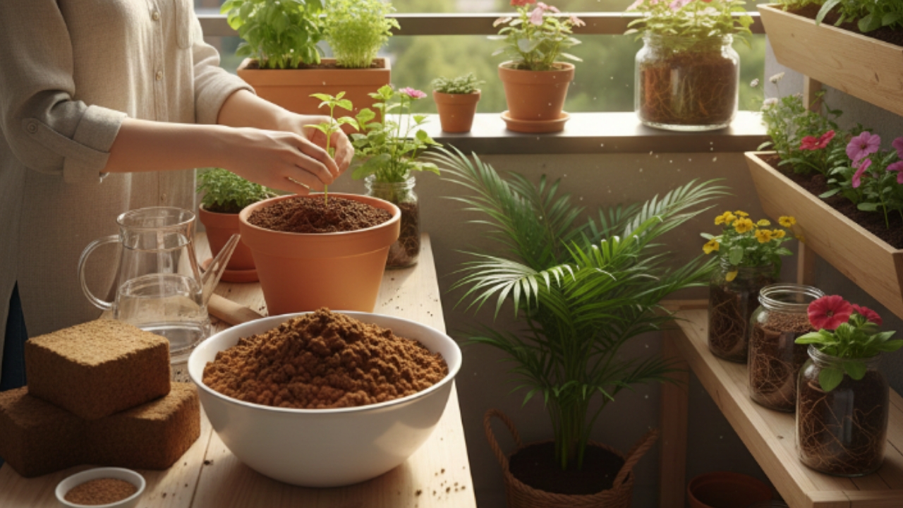 Cocopeat dari Serabut Kelapa, Solusi Media Tanam Modern Untuk Tanaman Hias maupun Berkebun