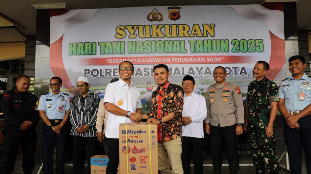 Kata Kapolres Tasikmalaya Kota, Petani adalah Garda Terdepan Ketahanan Pangan 