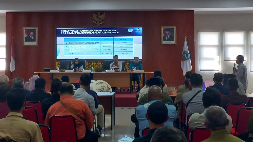 Serapan Anggaran Penanggulangan Kemiskinan di Kota Tasikmalaya Baru 14 Persen