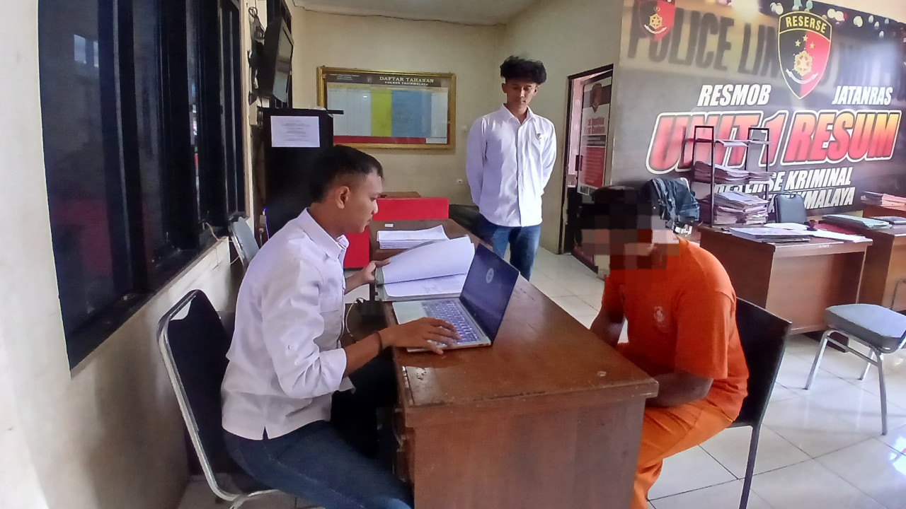 Residivis Curanmor Kembali Ditangkap di Tasikmalaya, Gagal Beraksi di Puskesmas Salawu