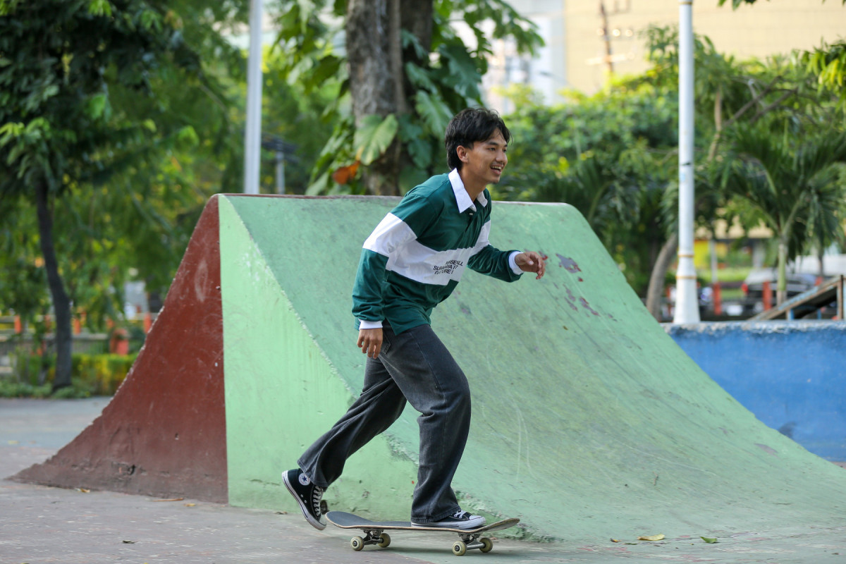 KEREN! Talenta Hebat Persebaya Jago Skateboarding, Tekuni Hobi Olahraga Ekstrem Sejak SD