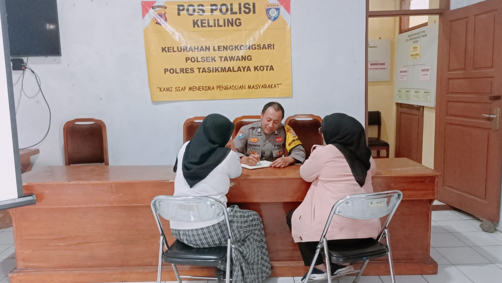 Pelayanan Masyarakat Jadi Mudah, Pospol Keliling Polsek Tawang Hadir di 5 Titik