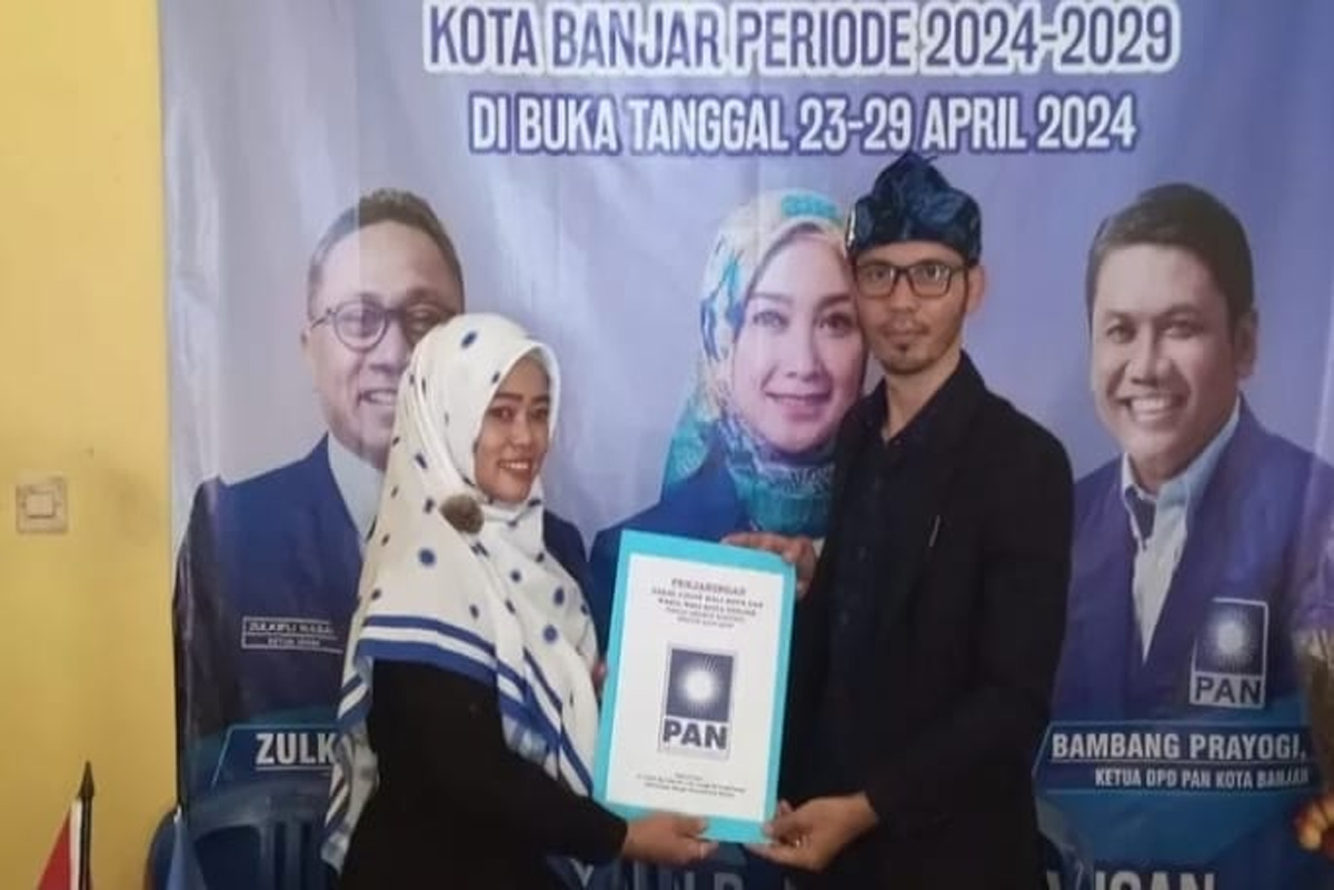 Pilkada 2024 Kota Banjar, Tak Hanya Mendaftar ke Partai Demokrat, Dani Danial Mukhlis Melamar ke PAN