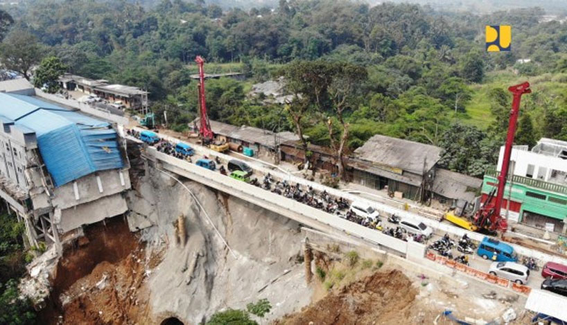 Jalur Bogor - Sukabumi Normal Oktober 2023, Jembatan Cikreteg Dibangun Kembali dengan Nilai Rp56,9 Miliar