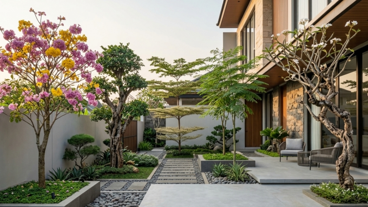 5 Pohon Terbaik untuk Taman Minimalis, Solusi Simpel Agar Halaman Kecil Tetap Elegan dan Sejuk