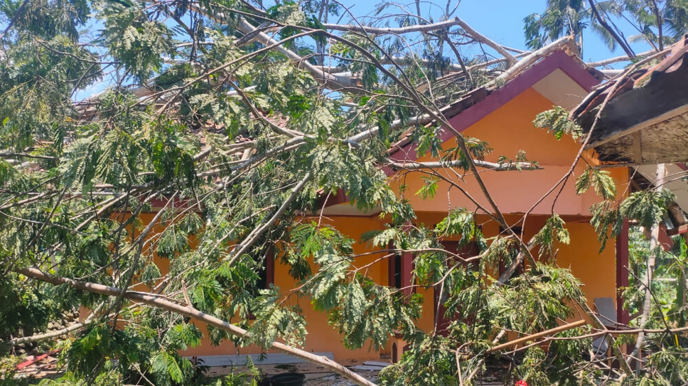 Puting Beliung Mengamuk di Kabupaten Ciamis, Ratusan Rumah Rusak
