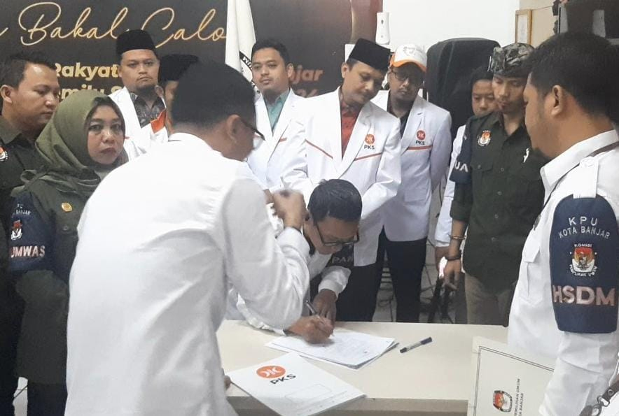KPU Kota Banjar Baru Terima 1 Pendaftar Bacaleg, PKS Targetkan Jumlah Kursi Naik Pada Pileg 2024