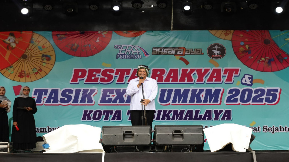 Diky Chandra Buka Tasik Expo UMKM 2025, Momentum Dorong Penguatan Ekonomi Lokal Kota Tasikmalaya
