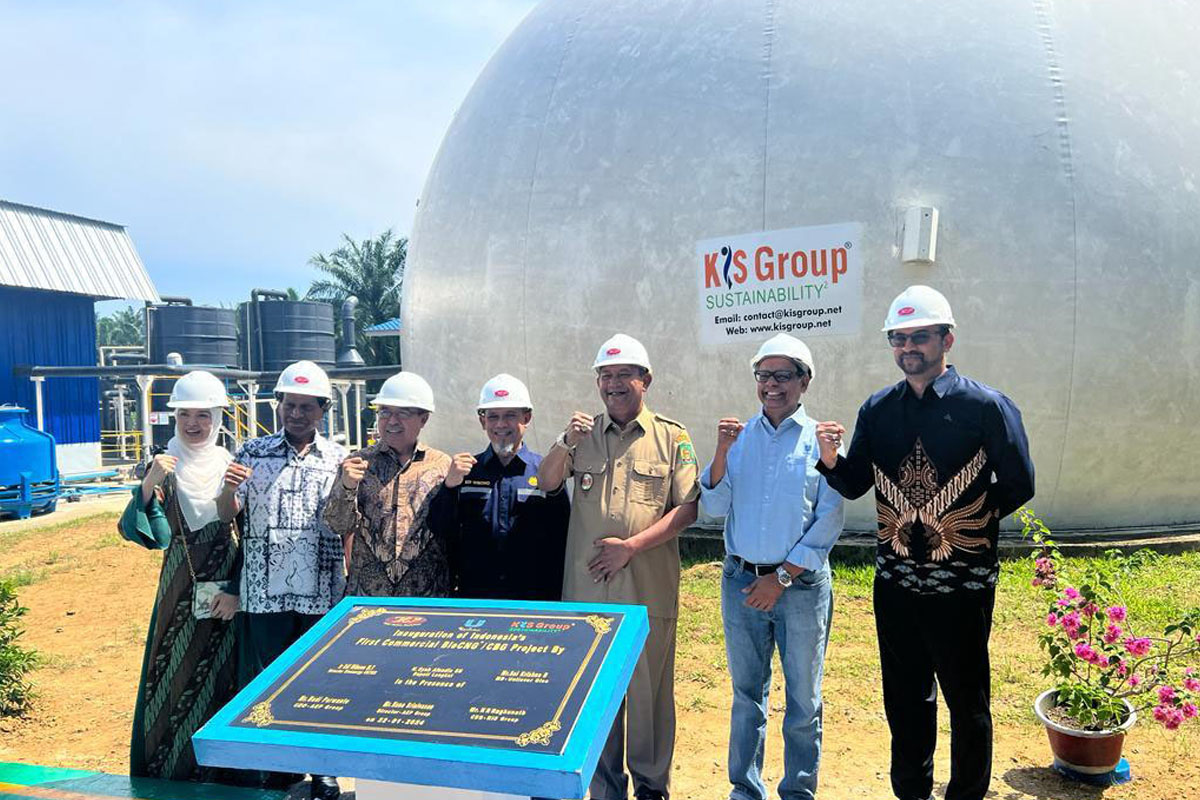 Pabrik Bio-CNG Komersial Pertama di Indonesia, Biomethane Bisa Gantikan LPG Non Subsidi