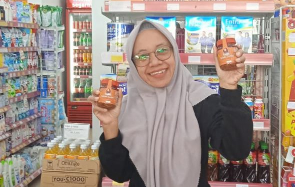 UMKM Maju Bersama Alfamart, Sambel Ummi Usung Cita Rasa Khas Pangandaran