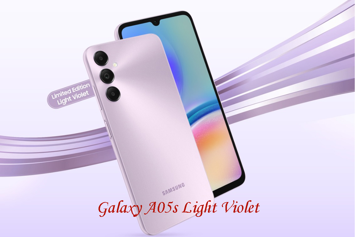Mulai Hari Ini Dijual Galaxy A05s Light Violet, Samsung Terbaru 2024 Bikin OOTD Memukau, Harga Terjangkau