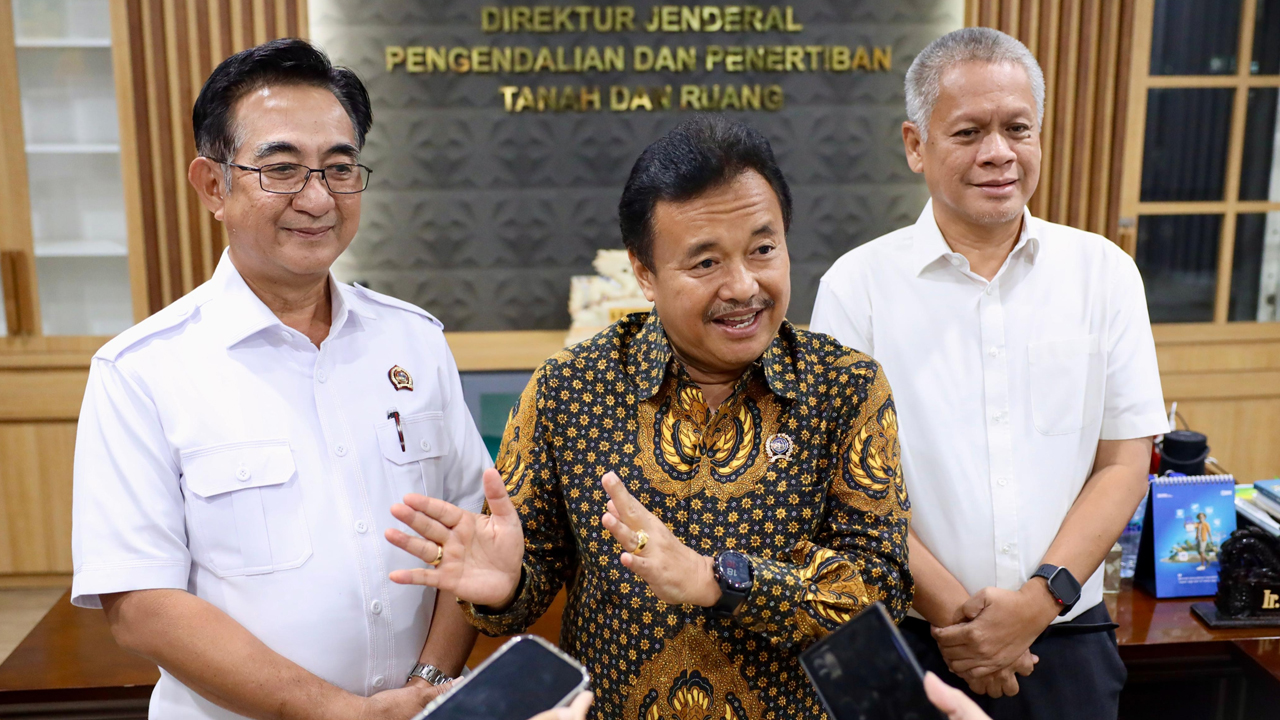 Isu Pengambilan Tanah Kosong Selama Dua Tahun, Dirjen PPTR Bicara Begini