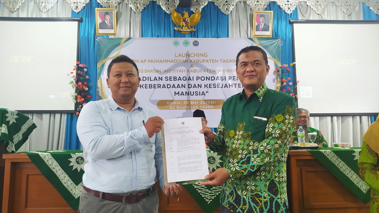 Perluas Kiprah Sosial, Muhammadiyah dan Aisyiyah Kabupaten Tasikmalaya Luncurkan Layanan Bantuan Hukum