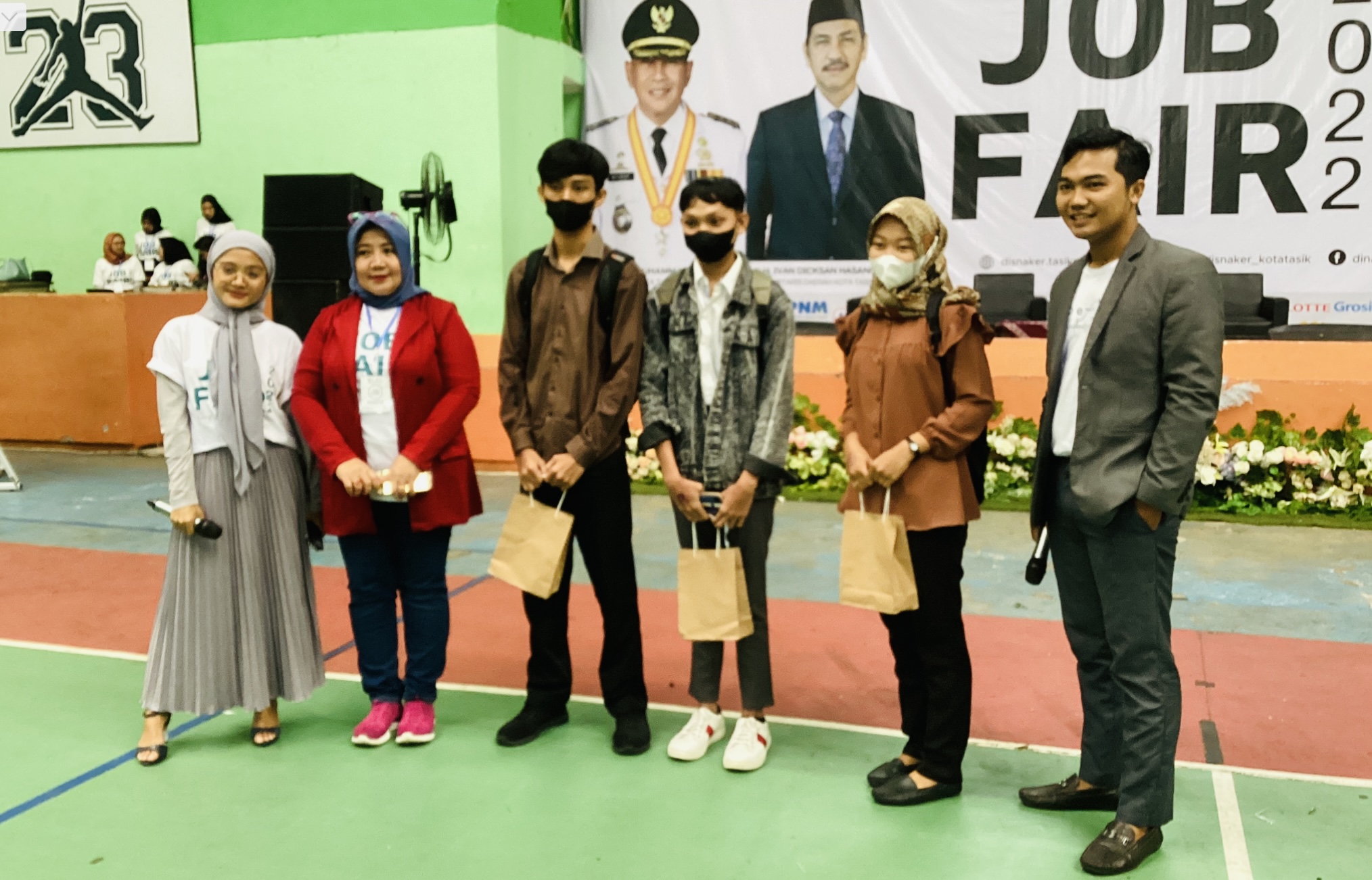 Job Fair 2022 Kota Tasikmalaya, Pencaker : Terima Kasih Dinas Tenaga Kerja Sudah Memfasilitasi Kami