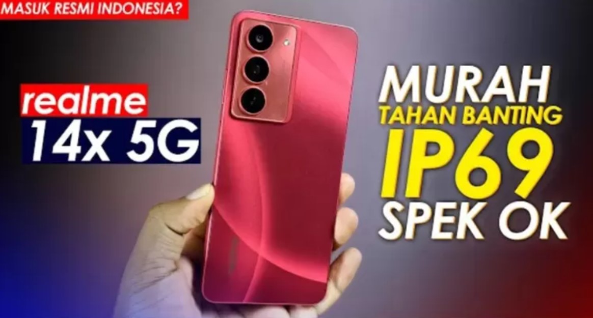 Segera Rilis! HP Realme 14x 5G Pilihan RAM dan Penyimpanan Besar, RAM 8GB dan Penyimpanan hingga 256GB