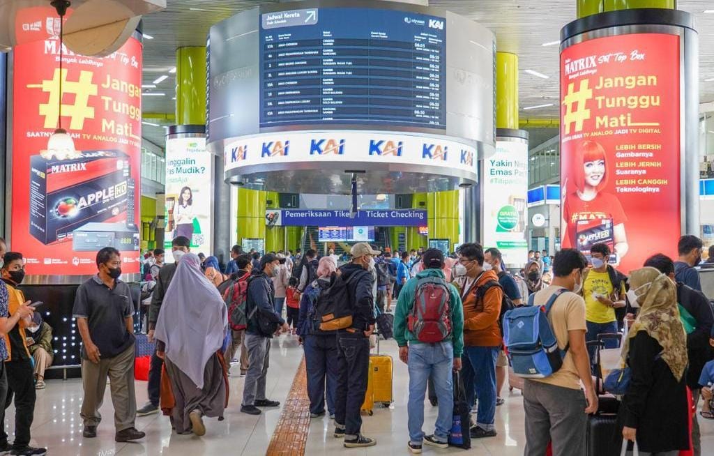 BERASA Momen Mudik, Penumpang Kereta Api Meningkat Hingga 593 Ribu Selama Libur Panjang Akhir Pekan Juni 2023