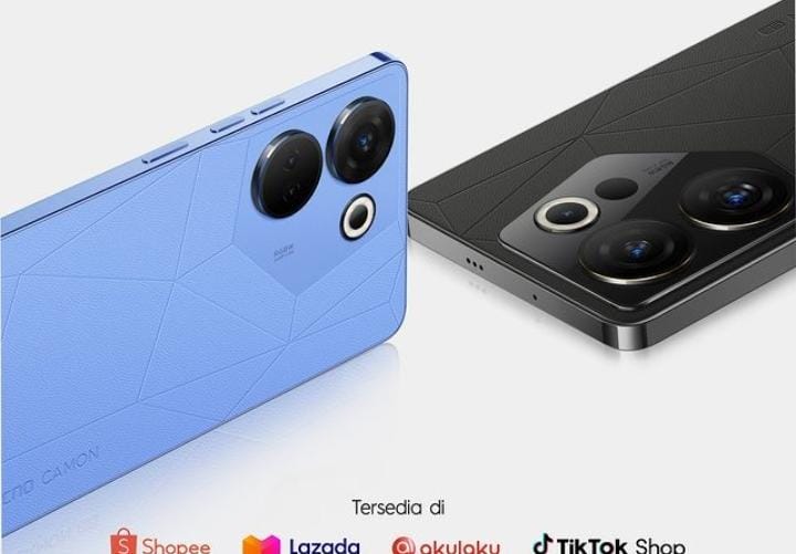 CANGGIH HP Tecno Camon 20 Series Akhirnya Dirilis, Kualitas Kamera Jadi Keunggulan Utama, Simak Spesifikasinya